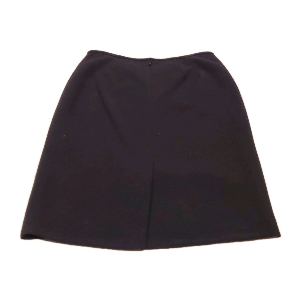 Calvin Klein Women's Size 10 Black Pencil Skirt Back Zipper Lined Career Office